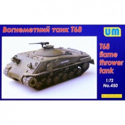 T68 flame thrower tank - Unimodel 450