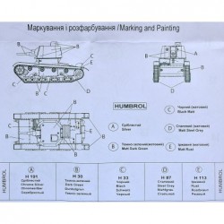 A-39 (T-26 chassis) Soviet self-propelled gun - Unimodel 660