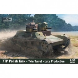 7TP Polish Tank - Twin Turret (late) - IBG Models 35072