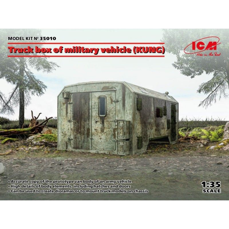 Truck box of military vehicle (KUNG) - ICM 35010