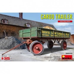 German Cargo Trailer (6x decal options) - MiniArt 38043