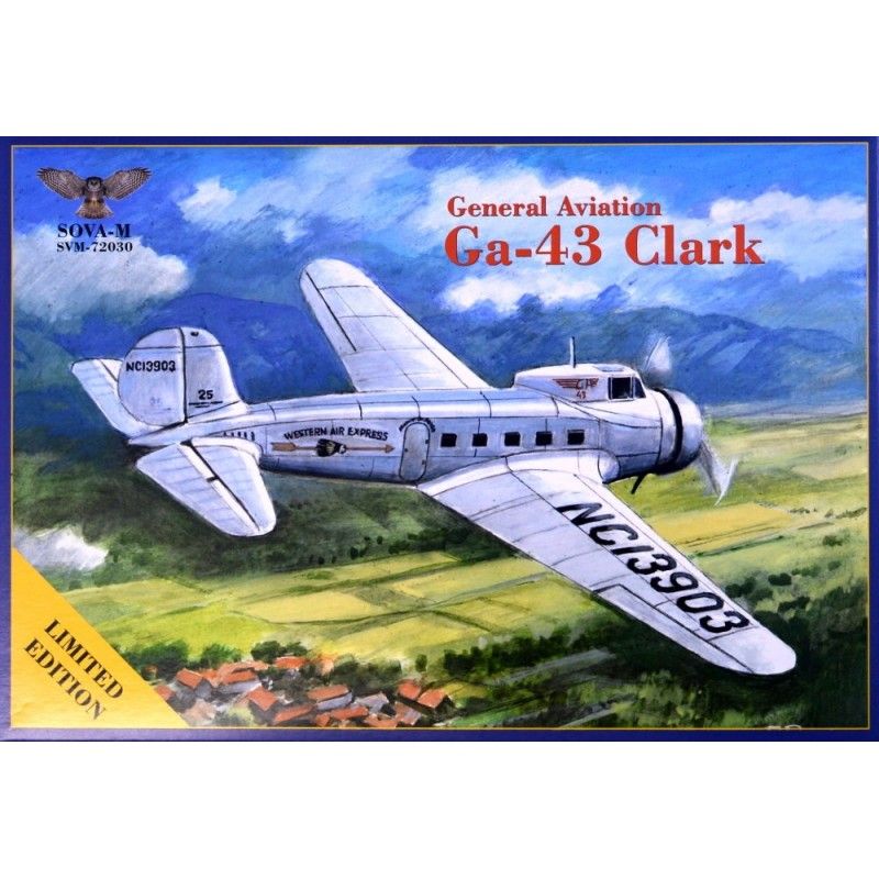 GA-43 'Clark' Airliner (Western Air Express) - Sova Models SVM-72030