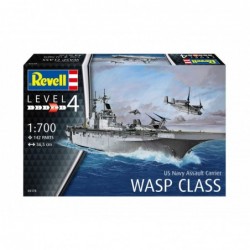 Assault Carrier USS WASP CLASS - Revell Plastic ModelKit loď 05178