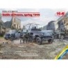 German Combat Vehicles DIORAMA SET (3 kits) - ICM DS3515