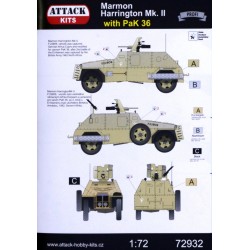 Marmon Herrington Mk.II w/ Pak 36 (incl. PE) - Attack Kits 72932