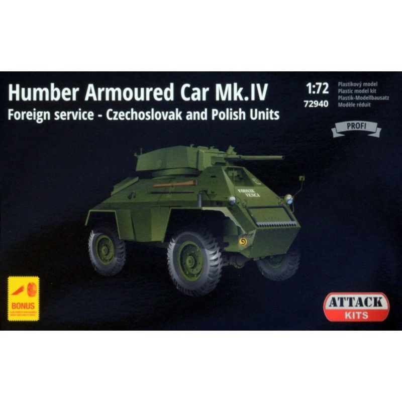 Humber Armoured Car Mk.IV (Czechosl.&Polish) - Attack Kits 72940