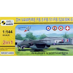 DH Vampire FB.5 'Europe & N.Africa' (2-in-1) - Mark 1 Models 14469