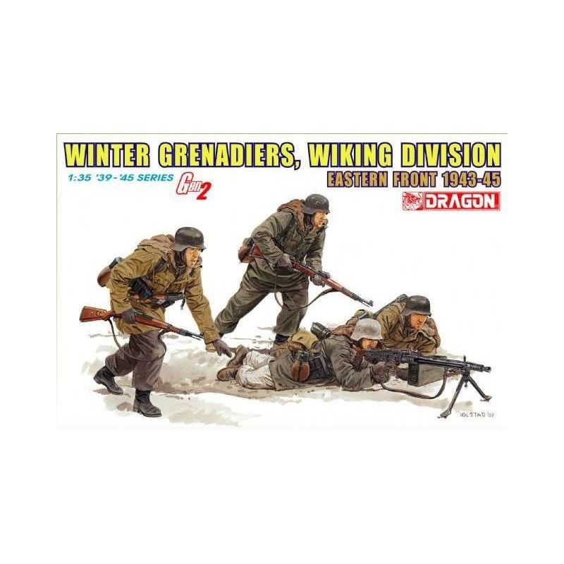 WINTER GRENADIERS, WIKING DIVISION (EASTERN FRONT 1943-45) (GEN2) - Dragon Model Kit figurky 6372