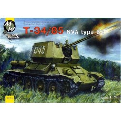 T-34/85 NVA-63 - Military Wheels 7210