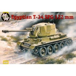 Egyptian T-34 SPG 122mm - Military Wheels 7232