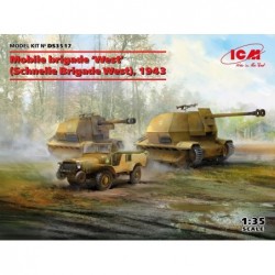 Mobile brigade 'West', 1943 DIORAMA (3 kits) - ICM DS3517