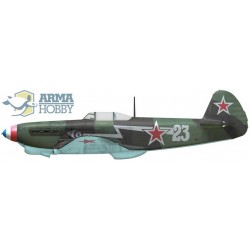 Yak-1b (Jakovlev Jak-1b) Allied Fighter Limited Edit. (4x camo) - Arma Hobby 70029