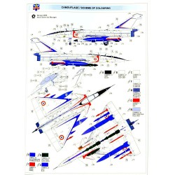 Dassault Mirage 4000 (incl. armament, PE, 2x camo) - Modelsvit 72053