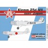Klemm 25d VII over Japan, 1935-1937 (2x camo) - AVImodels AVI72027