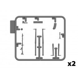 Type G4 with armament, German WWII Car - ICM 35530