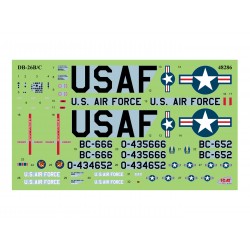 DB-26B/C with Q-2 drones (2 pcs.) - ICM 48286