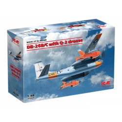 DB-26B/C with Q-2 drones (2 pcs.) - ICM 48286