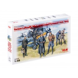 German Luftwaffe Pilots and Ground Personnel - ICM 48082
