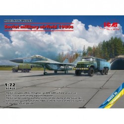 Soviet military airfield 1980s diorama set - ICM DS7203