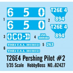 T26E4 Pershing Pilot 2 - Hobby Boss 82427