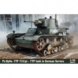 Pz.Kpfw. 7TP 731(p) in German Service - IBG models 35073