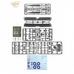Airco DH.9a early Advanced Kit (5x camo) - Clear Prop CP72027