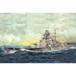 Top Grade German Bismarck Battleship - I Love Kit 65701