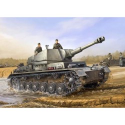 German Geschützwagen IVb für 10.5cm leFH 18/1(Sf) (Sd.Kfz 165/1) - Trumpeter 00374