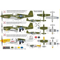 P-51B 'Mustang Malcolm' (3x camo) - Kovozávody Prostějov