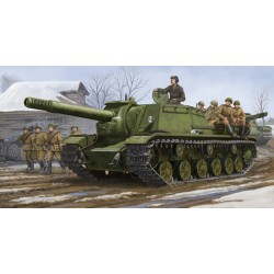 Soviet SU-152 Self-propelled Heavy Howitzer - Trumpeter 01571