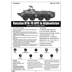 Russian BTR-70 APC in Afghanistan - Trumpeter 01593