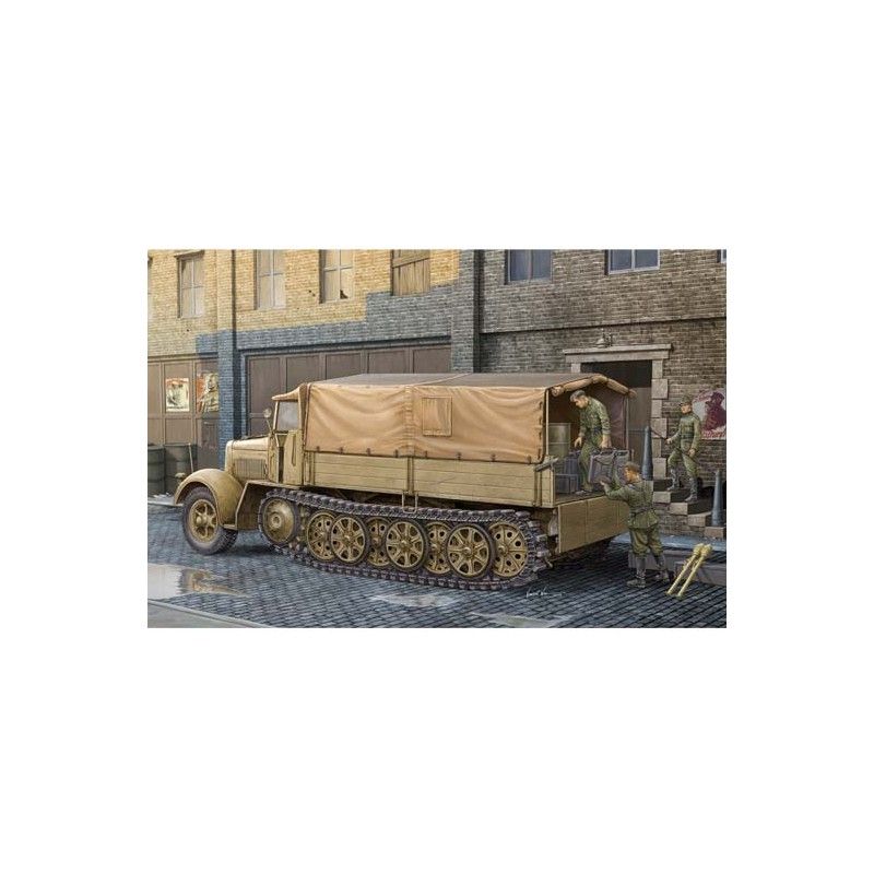 German Sd.Kfz.7 Mittlere Zugkraftwagen 8t Late Version - Trumpeter 01507