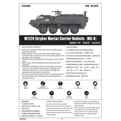 M1129 Stryker Mortar Carrier Vehicle MC-A - Trumpeter 01512