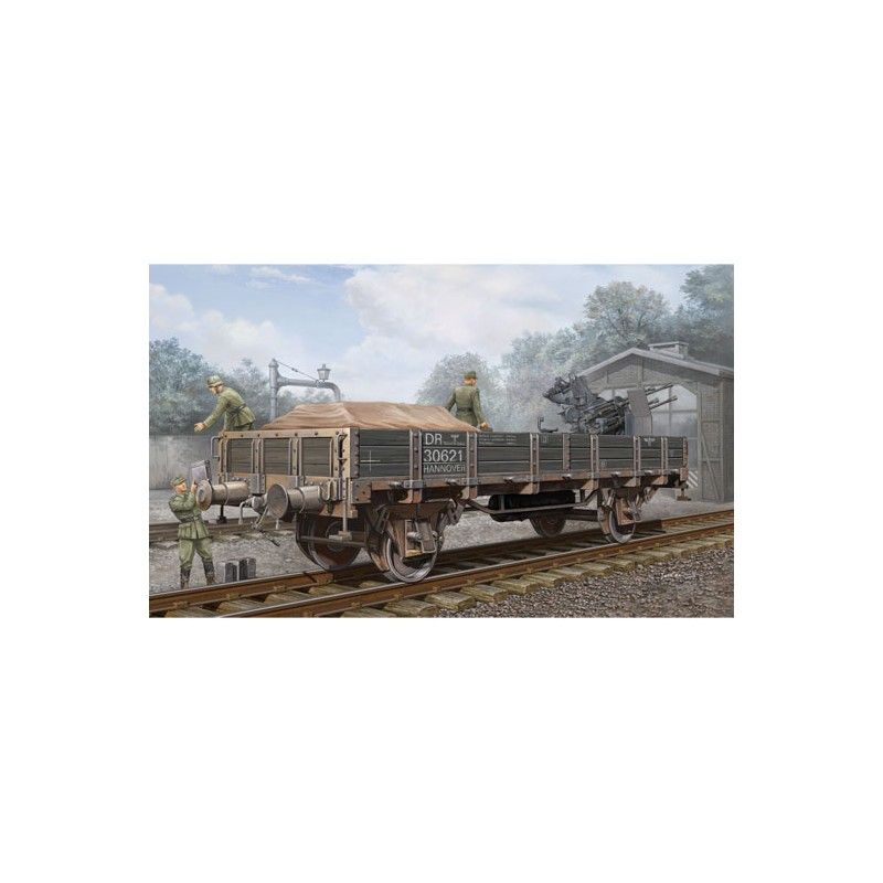 German Railway Gondola (Lower sides) - Trumpeter 01518