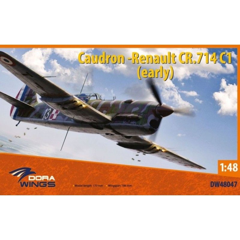 Caudron-Renault CR.714 C1 early (4x camo) - Dora Wings DW48047