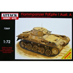 Flammpanzer PzKpfw I Ausf. A - Attack Hobby Kits 72869