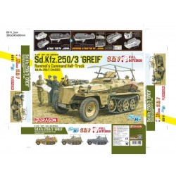Sd.Kfz.250/3 “Greif” (2 in 1) - Dragon Model Kit military 6911