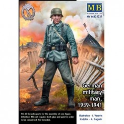 German military man,1939-41 (1 fig & weapons) - Master Box MB35227