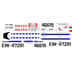 Obtisky Antonov An-24 Belavia pro Veb Plasticart - BSmodelle BSM100040