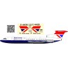 Obtisky De Havilland HS-121 Trident 2E British Airways pro Veb Plasticart - BSmodelle BSM100412
