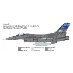 F-16C Fighting Falcon - Italeri Model Kit 2825