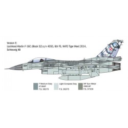 F-16C Fighting Falcon - Italeri Model Kit 2825