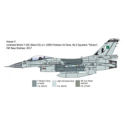 F-16C Fighting Falcon - Italeri Model Kit 2825