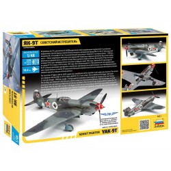 Yak-9T with cannon (Jak-9T) - Zvezda Model kit 4831