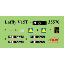 Laffly V15T w/ Hotchkiss machine gun - ICM 35572