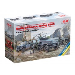 German Combat Vehicles DIORAMA SET (3 kits) - ICM DS3515