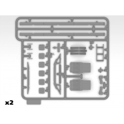 Truck box of military vehicle (KUNG) - ICM 35010