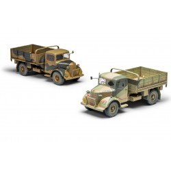 WWII British Army 30-cwt 4x2 GS Truck - Airfix Classic Kit military A1380