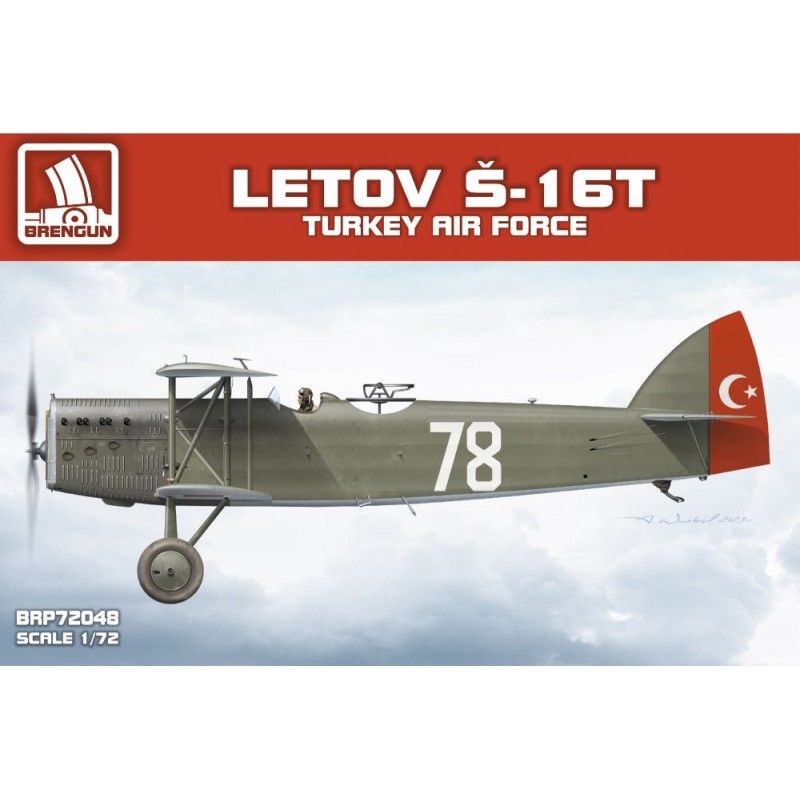 Letov Š-16T Turkey Air Force (plastic kit) - Brengun BRP72048
