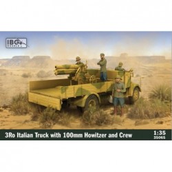 3Ro Italian Truck w/ 100mm Howitzer & Crew - IBG models 35065